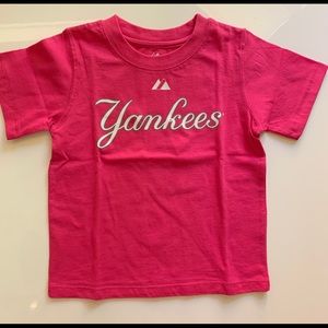 Pink Yankees top girls